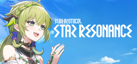 a small Image of Blue Protocol Star Resonance video game logo and a link to it's Steam Store page