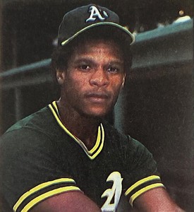A Picture of Rickey Henderson