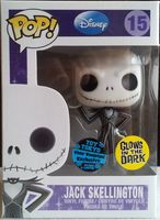 15 Jack Skellington Glow In The Dark NYCC 2012 Nightmare Before Christmas Funko pop