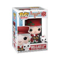 2 Mrs Claus Peppermint Lane Funko pop