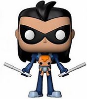 599 Robin with Baby HT Teen Titans Go! Funko pop