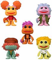 0 Flocked Fraggle Rock 5 pack Funko Shop Fraggle Rock Funko pop