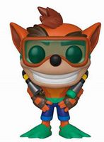 421 Crash Bandicoot w/ Scuba Gear Crash Bandicoot Funko pop