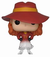 662 Fading Translucent Carmen Sandiego Carmen Sandiego Funko pop