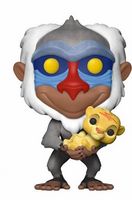 301 Rafiki With Simba Flocked Entertainment Earth Lion King Funko pop