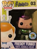 3 2011 Metallic Buzz Lightyear LE 12 Freddy Funko Funko pop