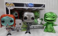 0 Metallic Jack15, Sally16 & Oogie39 Gemini Collectibles Combo Pack Funko pop