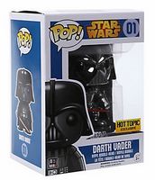 1 Chrome Darth Vader Star Wars Funko pop