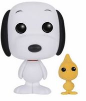 49 Snoopy & Woodstock Flocked ECCC Peanuts Funko pop