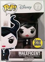 77 Maleficent Glow In The Dark Hot Topic Sleeping Beauty Funko pop