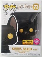 73 Flocked Sirius Black as Dog HT Harry Potter Funko pop