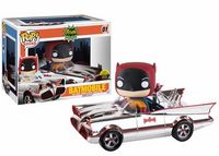 1 Chrome Batmobile Batman Funko pop