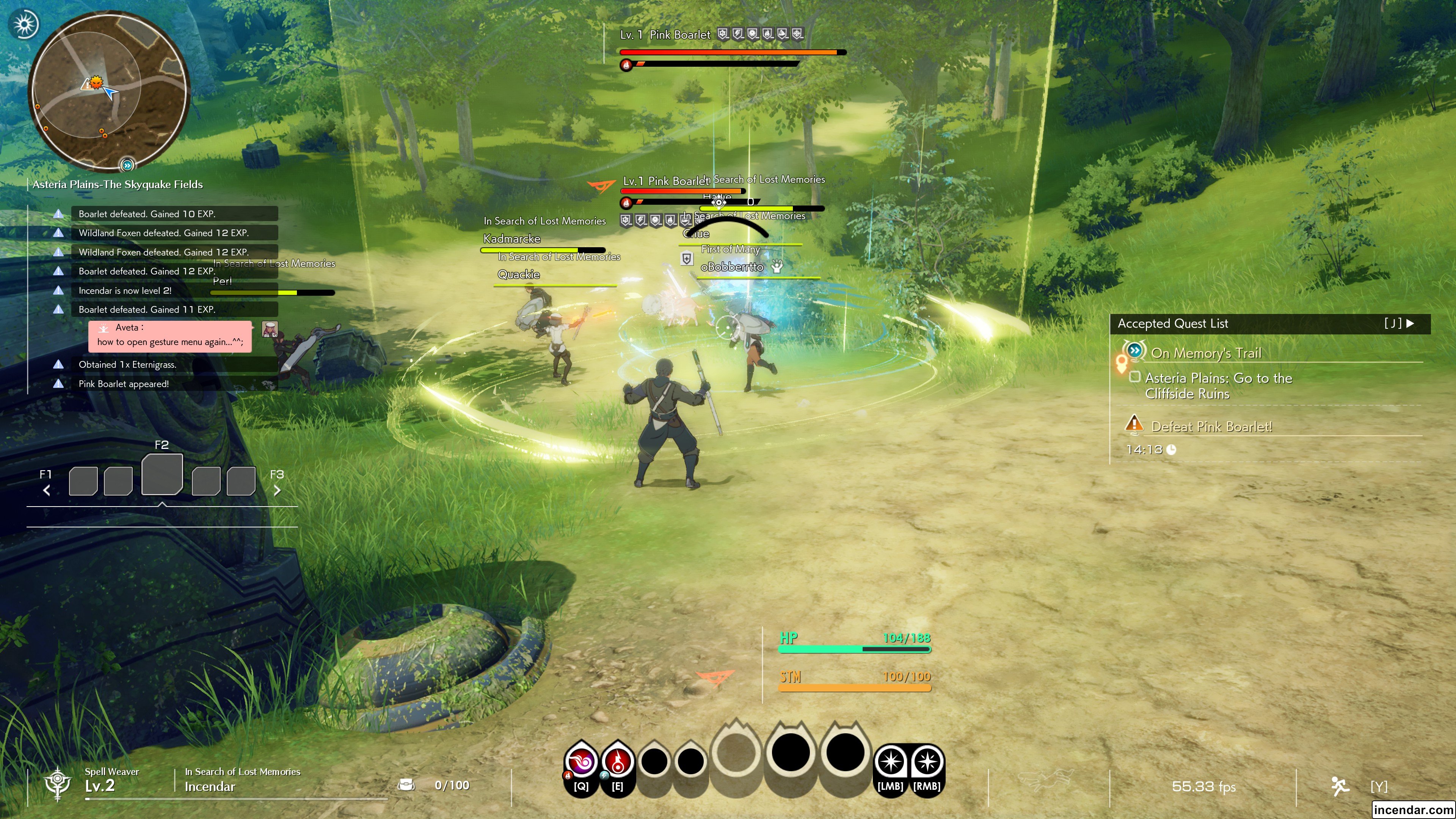 08 11 23 Blue Protocol Techincal Test Na Amazon 4k Hd Screenshot Image Group Combat