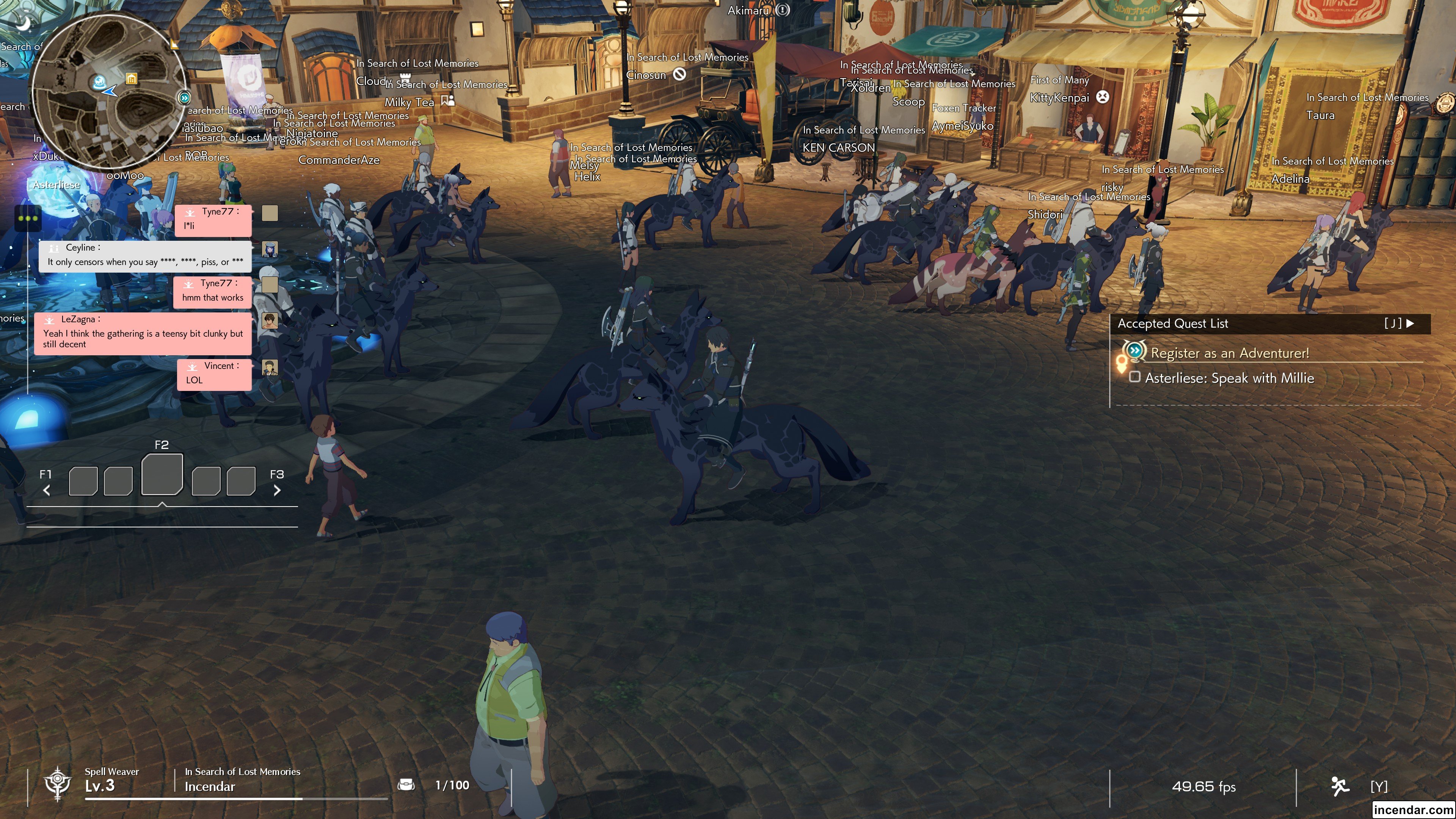 08 11 23 Blue Protocol Techincal Test Na Amazon 4k Hd Screenshot Image Group Of Players With Mounts