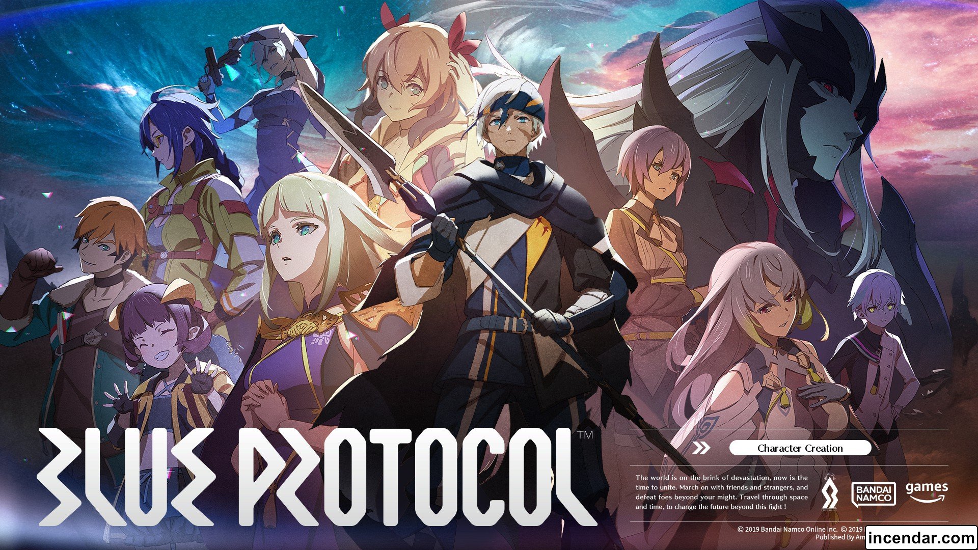 08 11 23 Blue Protocol Techincal Test Na Amazon 4k Hd Screenshot Image Start Screen