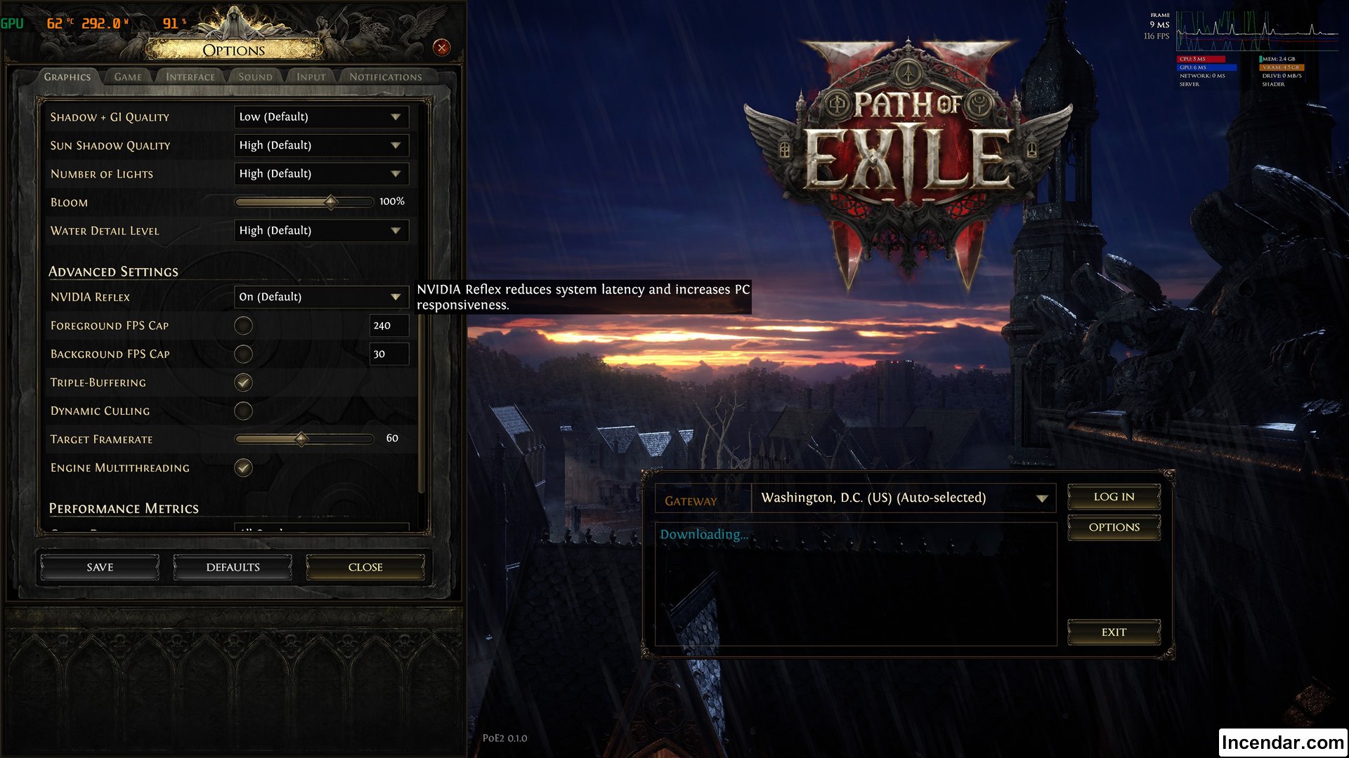 How to turn on NVIDIA REFLEX in Path of Exile 2